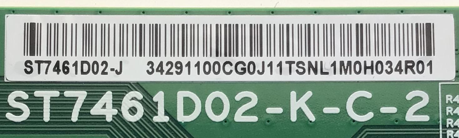 T-CON PARA TV SONY BRAVIA / NUMERO DE PARTE ST7461D02-J / 34291100CG / ST7461D02-K-C-2 / PANEL YDCM075DCS11 / MODELOS XR-75X90K / XR75X90K / KD-75X85K / KD75X85K / XR-75X90CK - Imagen 2